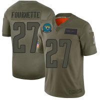 Nike Jacksonville Jaguars 27 Leonard Fournette Camo Mens Stitched NFL Limited 2019 Salute To Service Jersey Mens